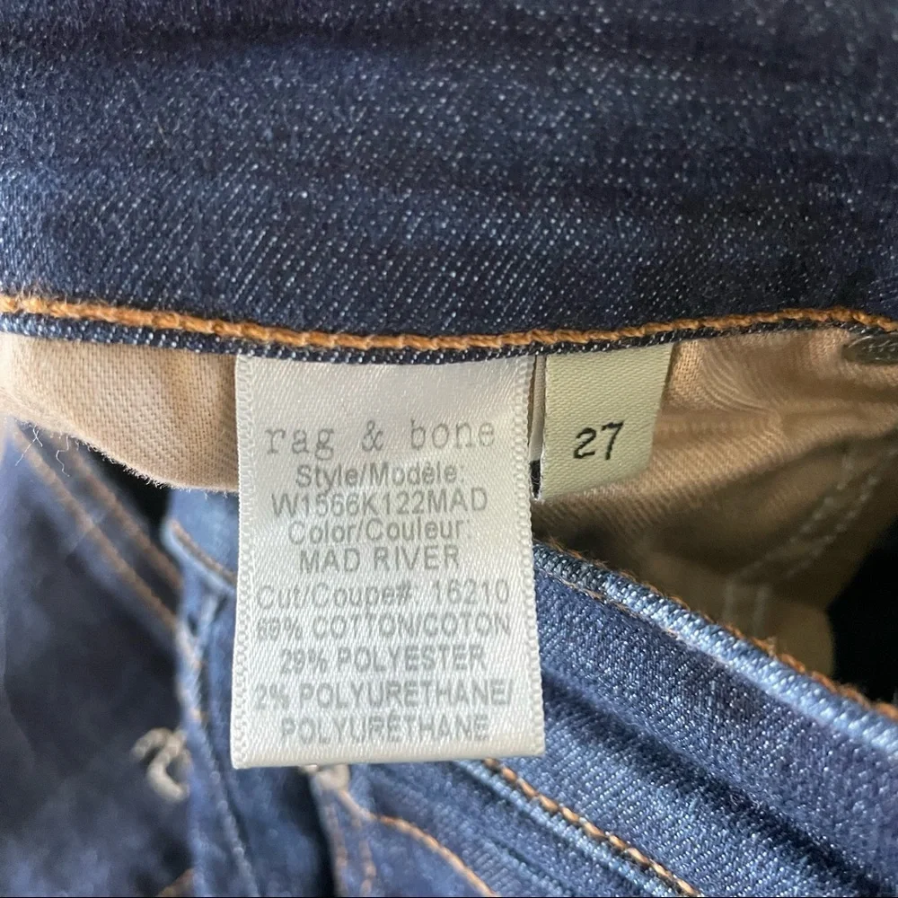 Rag & Bone High Rise Skinny Jean - Picture 7 of 9